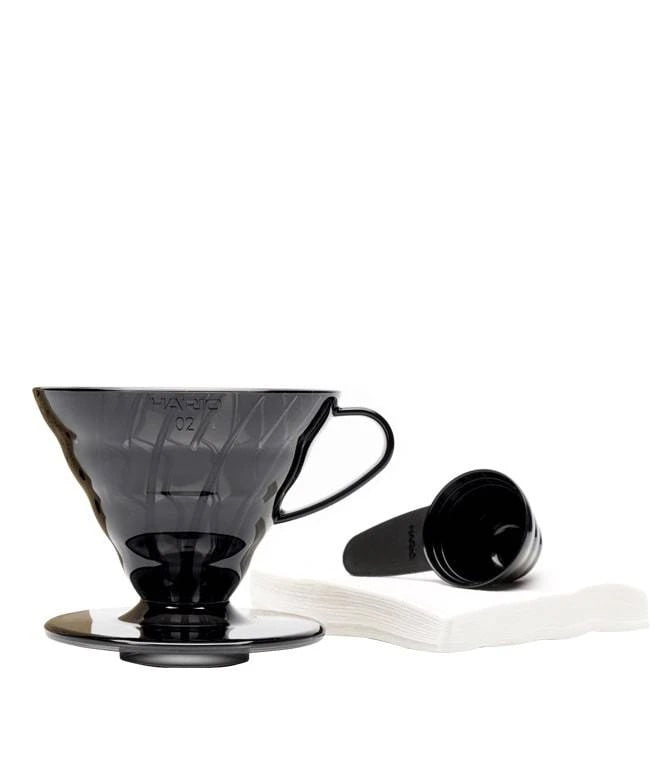 Hario Transparent V60 Coffee Dripper Set - Size 02