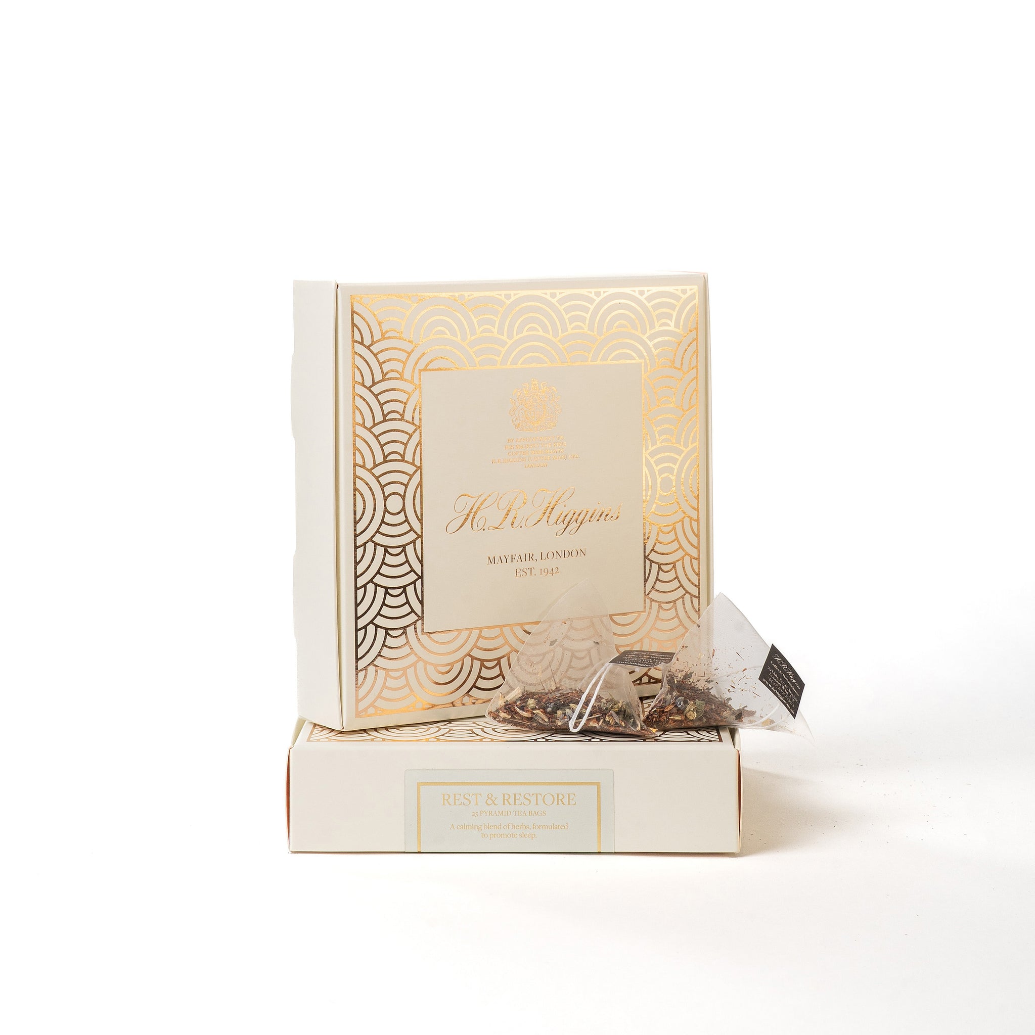 Rest and Restore Pyramid Tea Bag Box