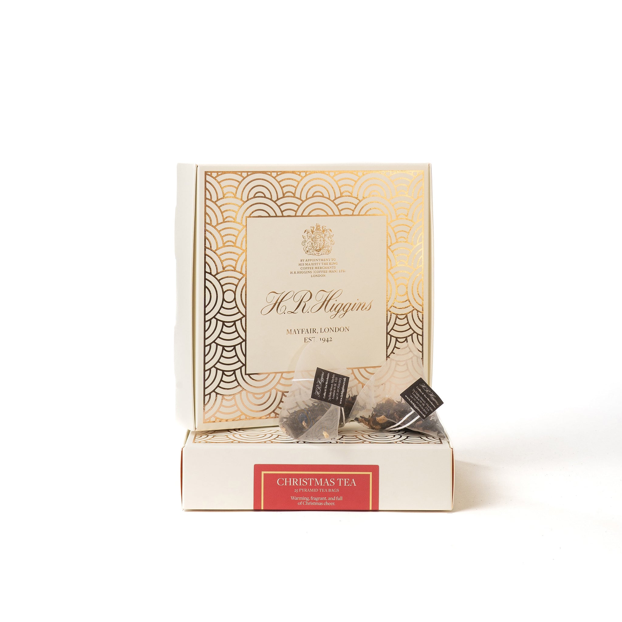 Spiced Orange Christmas Tea Pyramid Bag Box
