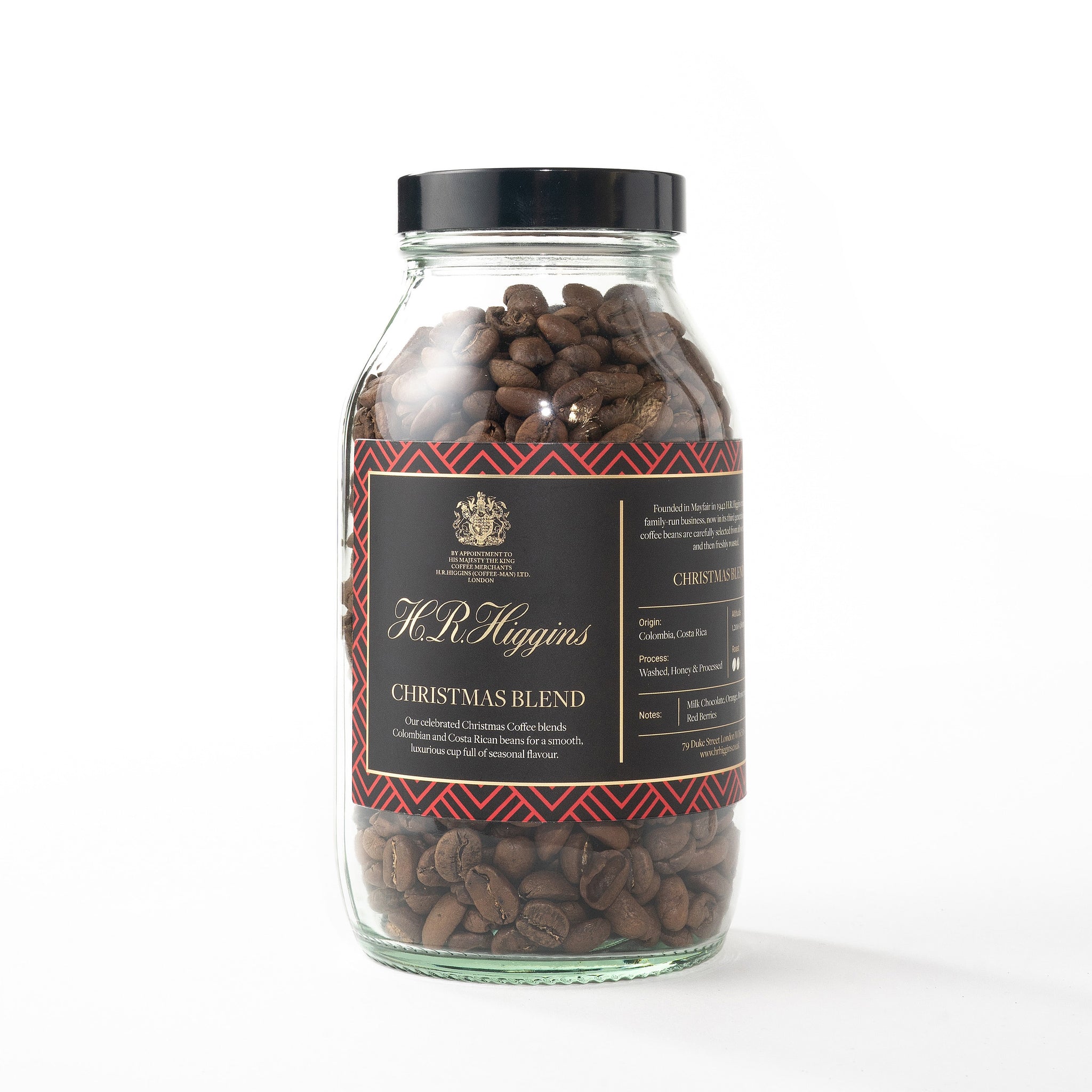 Higgins Christmas Blend Coffee Jar