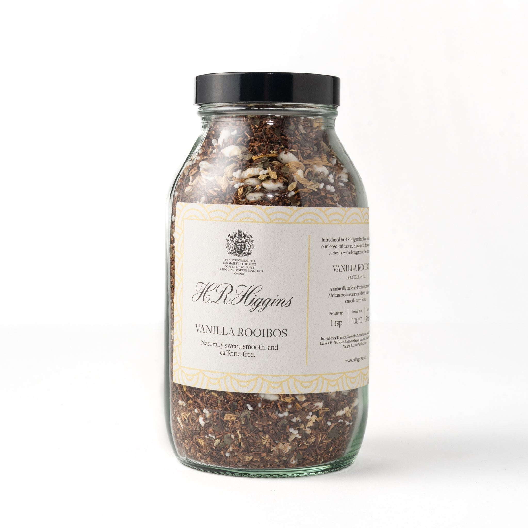 Vanilla Rooibos Loose Leaf Tea Jar