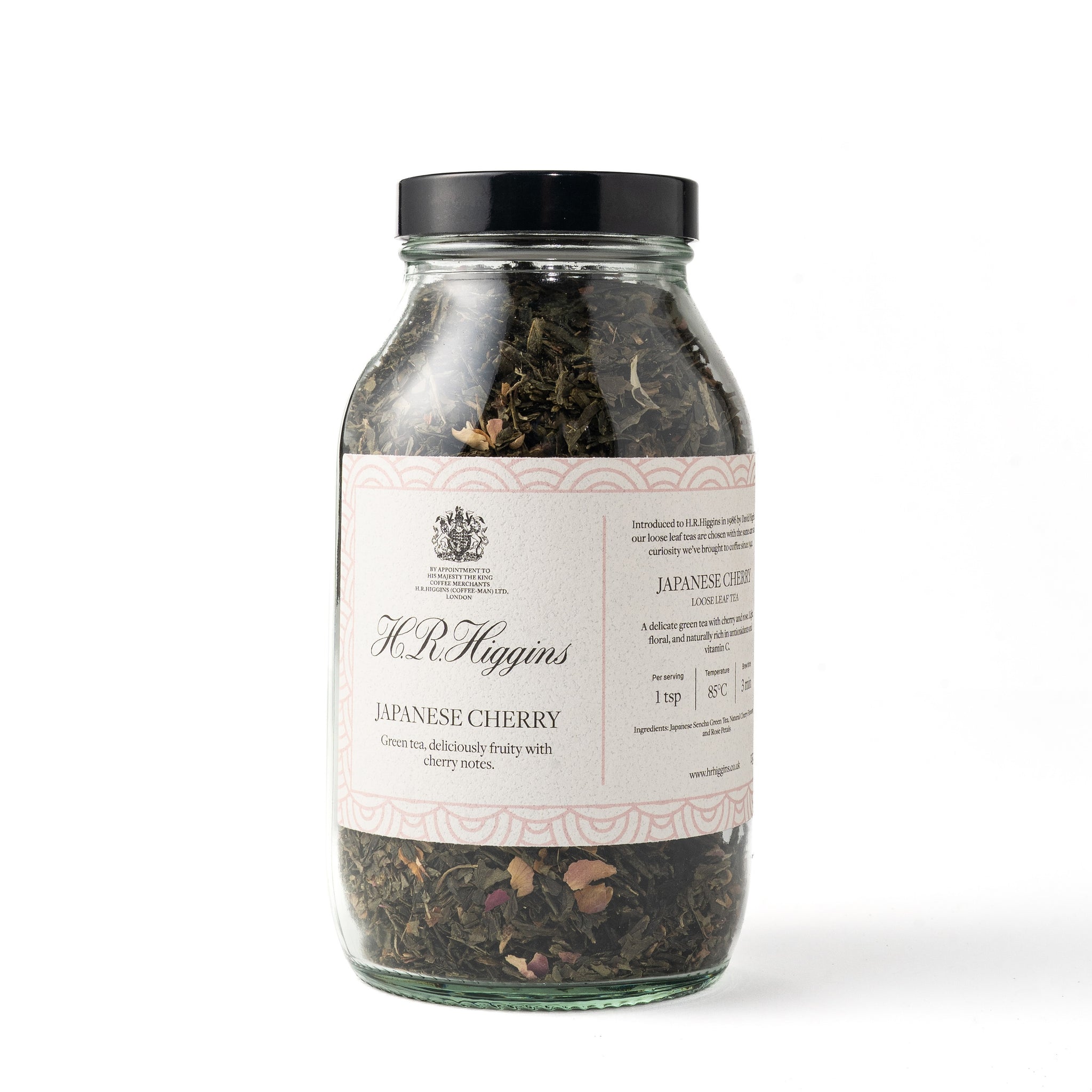 Japanese Cherry Loose Leaf Tea Jar