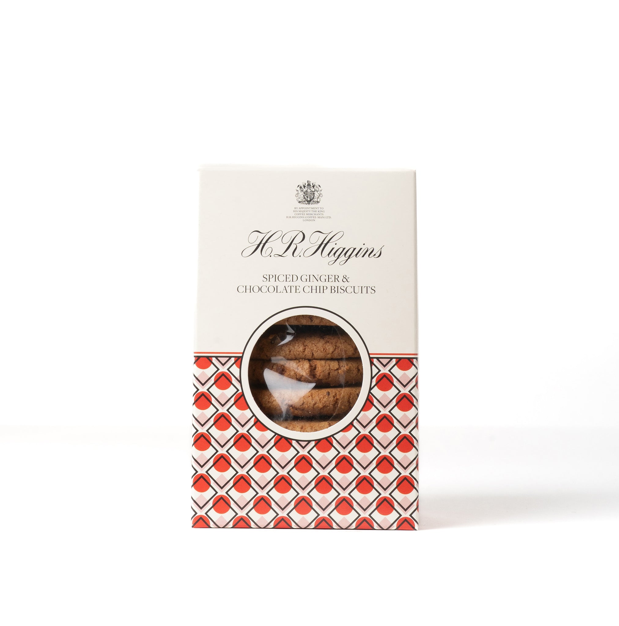 Spiced Ginger & Chocolate Chip Biscuits