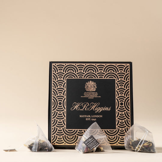 Blue Lady Pyramid Tea Bag Box