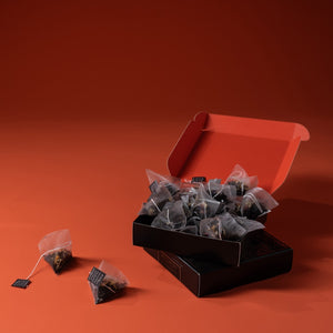 Blue Lady Pyramid Tea Bag Box