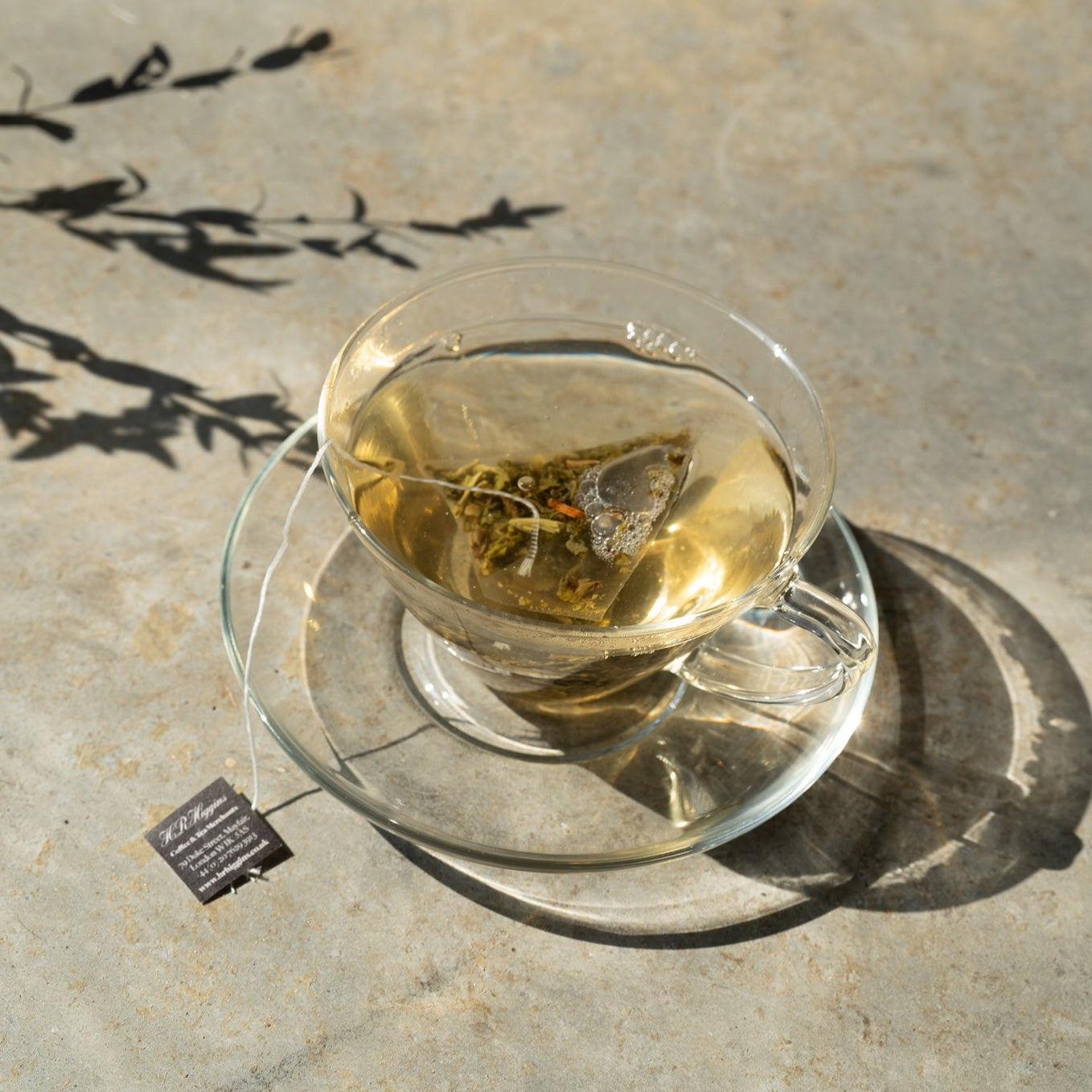 Green Tea Pyramid Bag Box