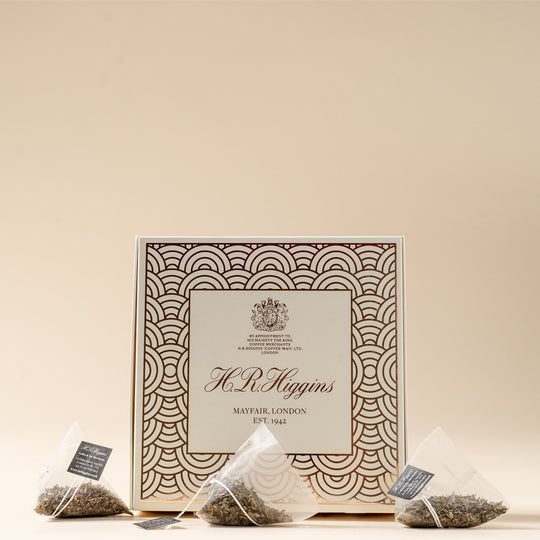Green Tea Pyramid Bag Box