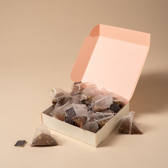 Rest and Restore Pyramid Tea Bag Box
