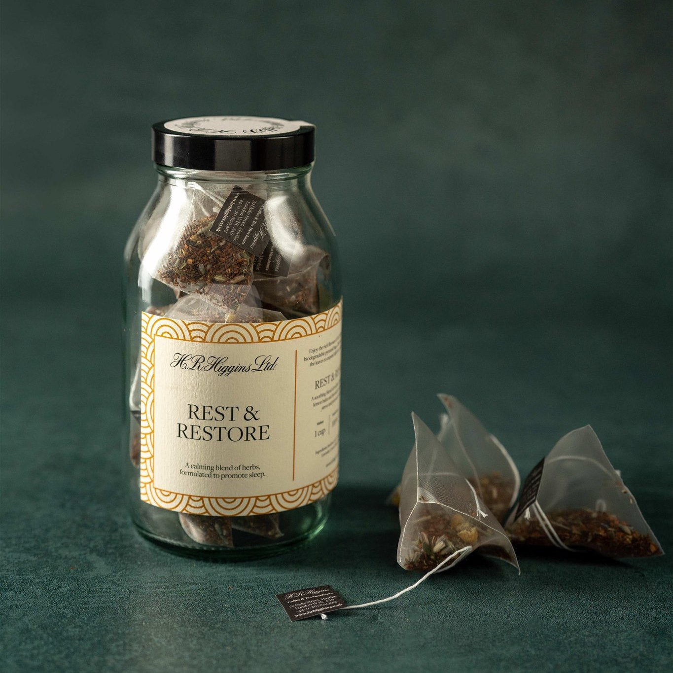 Rest and Restore Tea Bags | Wellness Tea – H. R. Higgins (Coffee-man) Ltd.