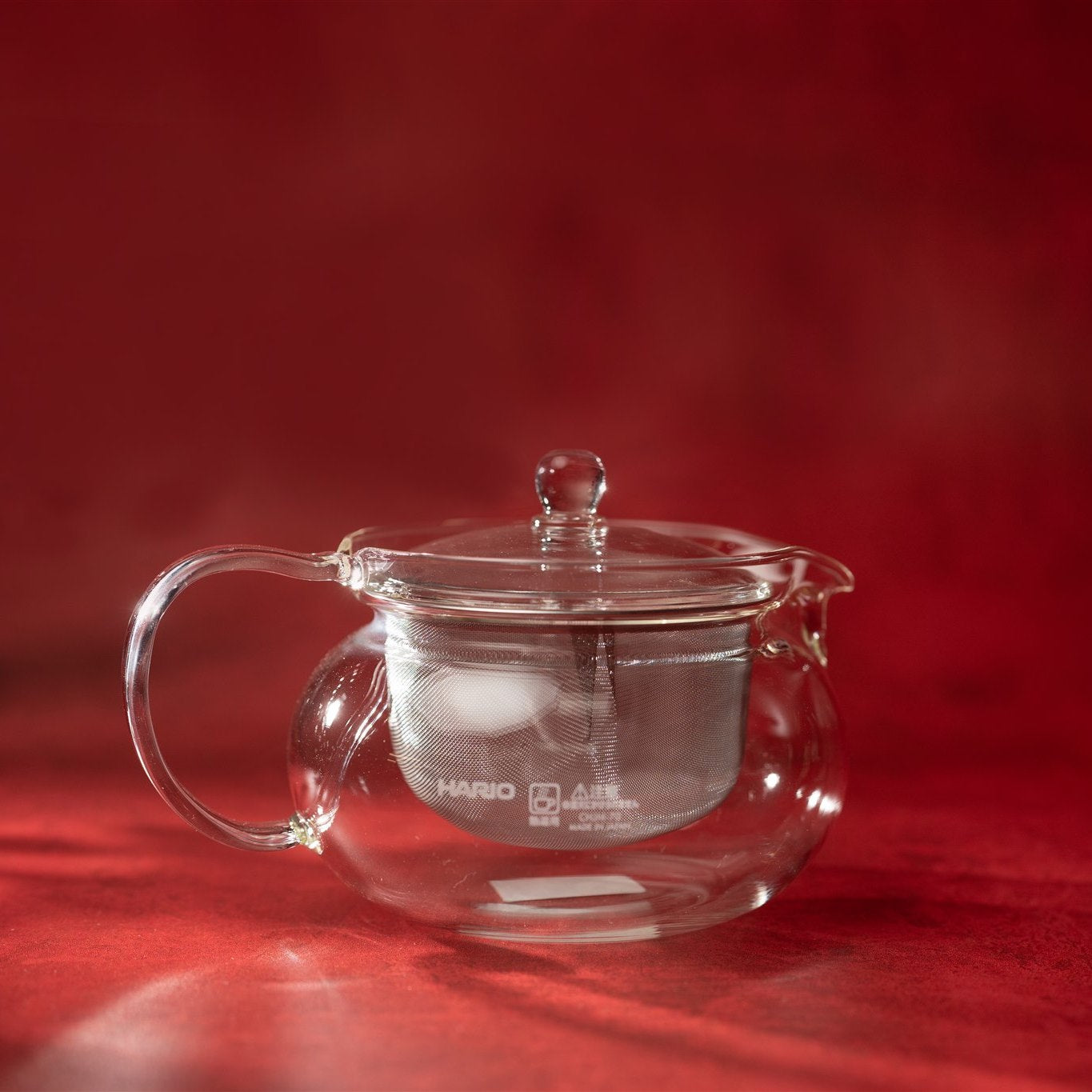 Hario Glass ChaCha Kyusu Maru Teapot