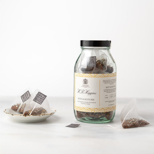 Rest and Restore Pyramid Tea Bag Jar