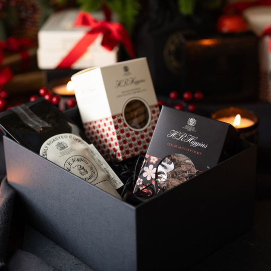 The Higgins Coffee, Hot Chocolate & Biscuit Pairing Gift Box