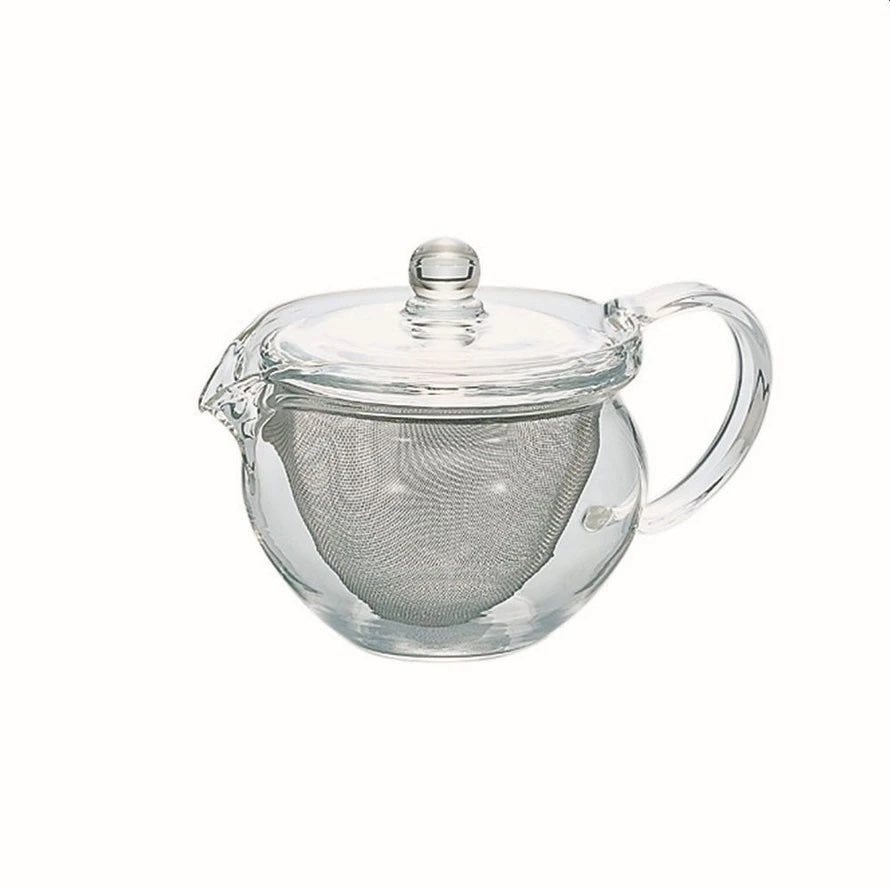 Hario Glass ChaCha Kyusu Maru Teapot