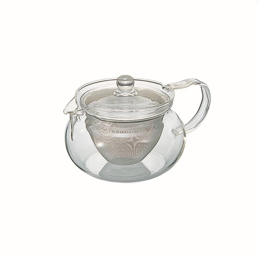 Hario Glass ChaCha Kyusu Maru Teapot