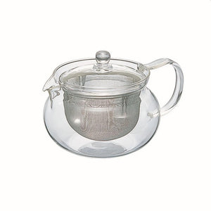 Hario Glass ChaCha Kyusu Maru Teapot