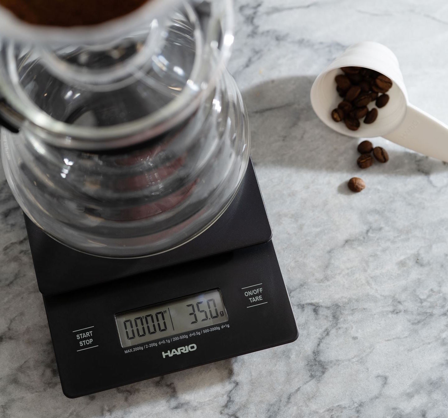 Hario Black V60 Drip Coffee Scale H R Higgins Coffee man Ltd hario-black-v60-drip-coffee-scale-h-r-higgins-coffee-man-ltd